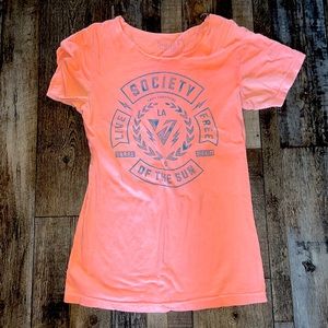 Scoop neck Society T